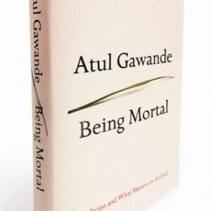 Book cover for "Being Mortal" by Atul